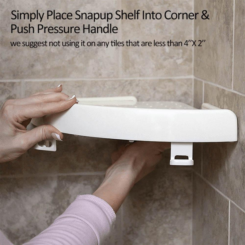Multi-functional Corner Shelf No Screws