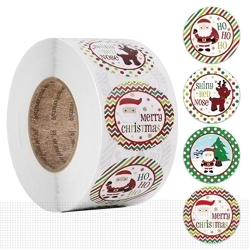 Christmas Gift Wrapping & Decoration Stickers