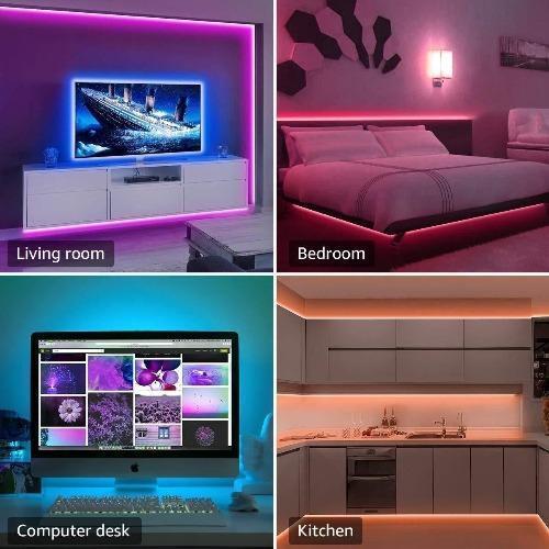 Colorful LED remote control light strip