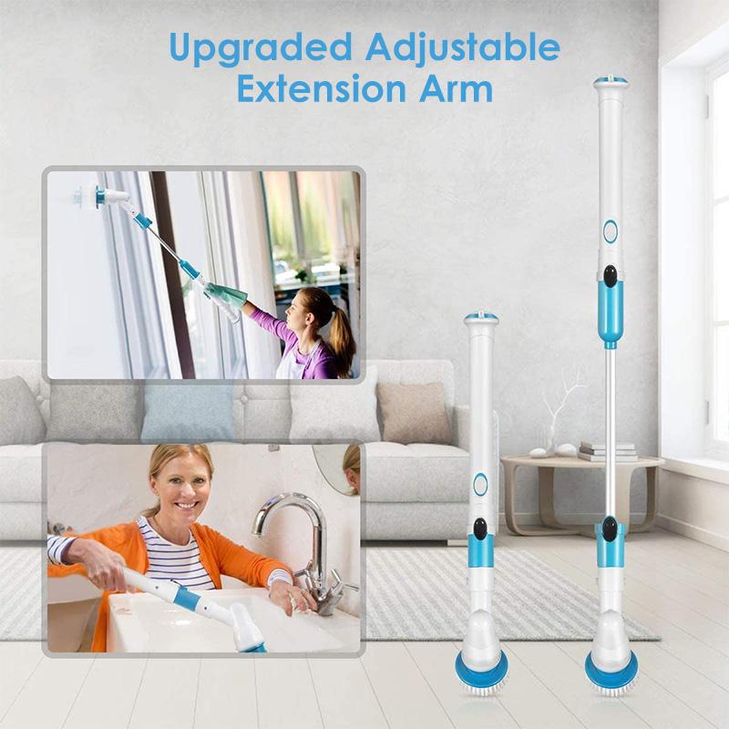 Wireless rechargeable electric cleaning brush