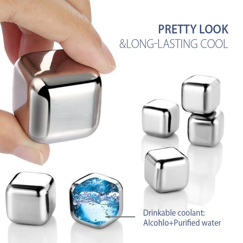 Recyclable Drink Chilling Cubes