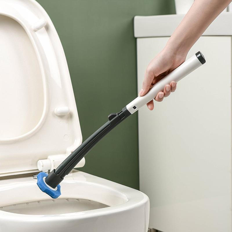 Replaceable Disposable Pad Toilet Wand