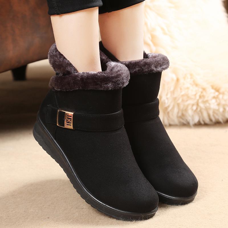 Women's Snow Boots with Fur