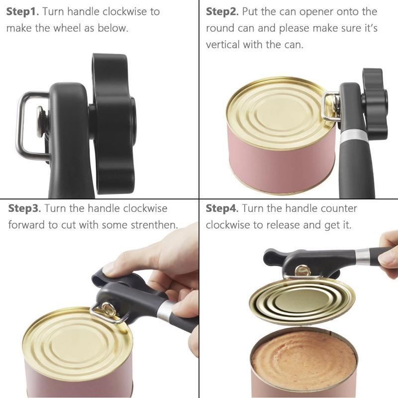 （Pre-sale）Stainless Steel Safe Cut Can Opener