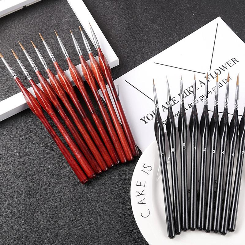 Miniature Paint Brushes Detail Set (9PCS)