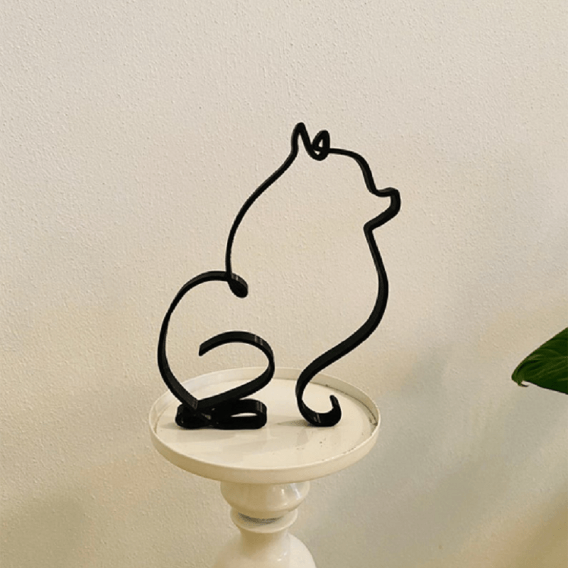 Dog Art Sculpture