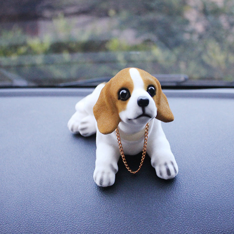 Shaking Head Dog Car Decoration