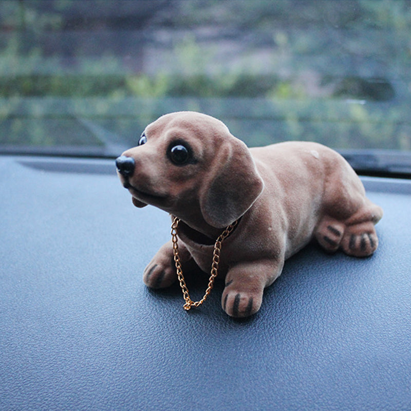 Shaking Head Dog Car Decoration