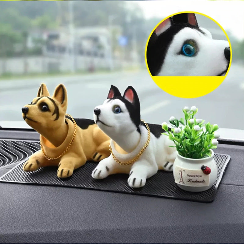 Shaking Head Dog Car Decoration