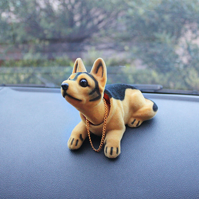 Shaking Head Dog Car Decoration