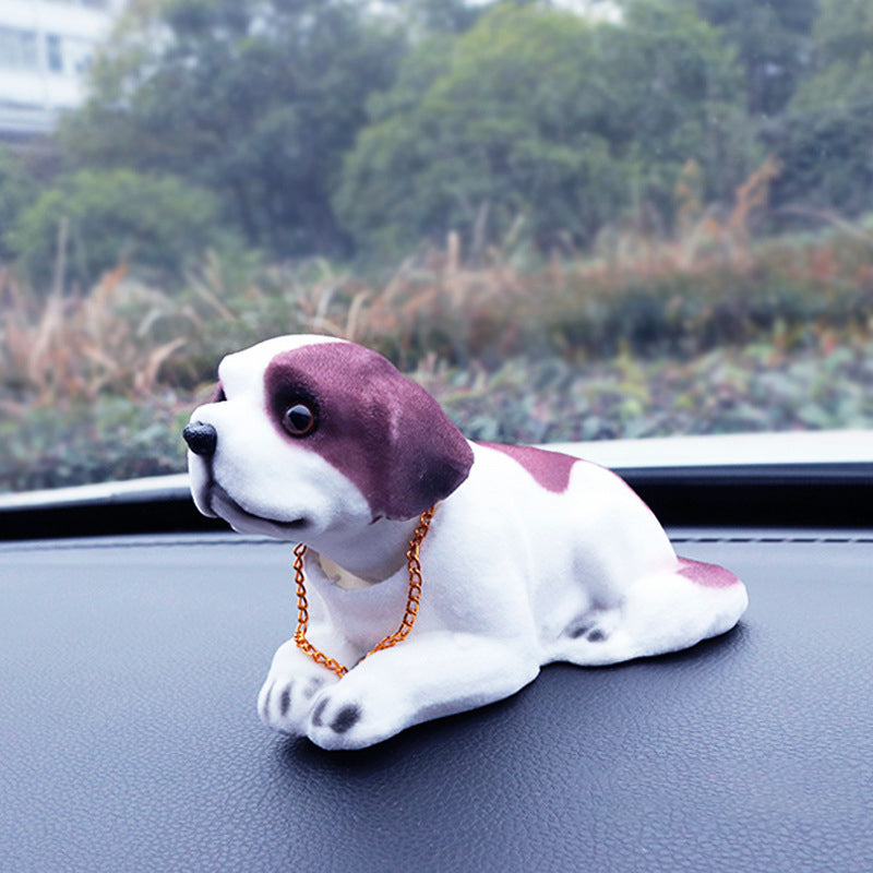 Shaking Head Dog Car Decoration