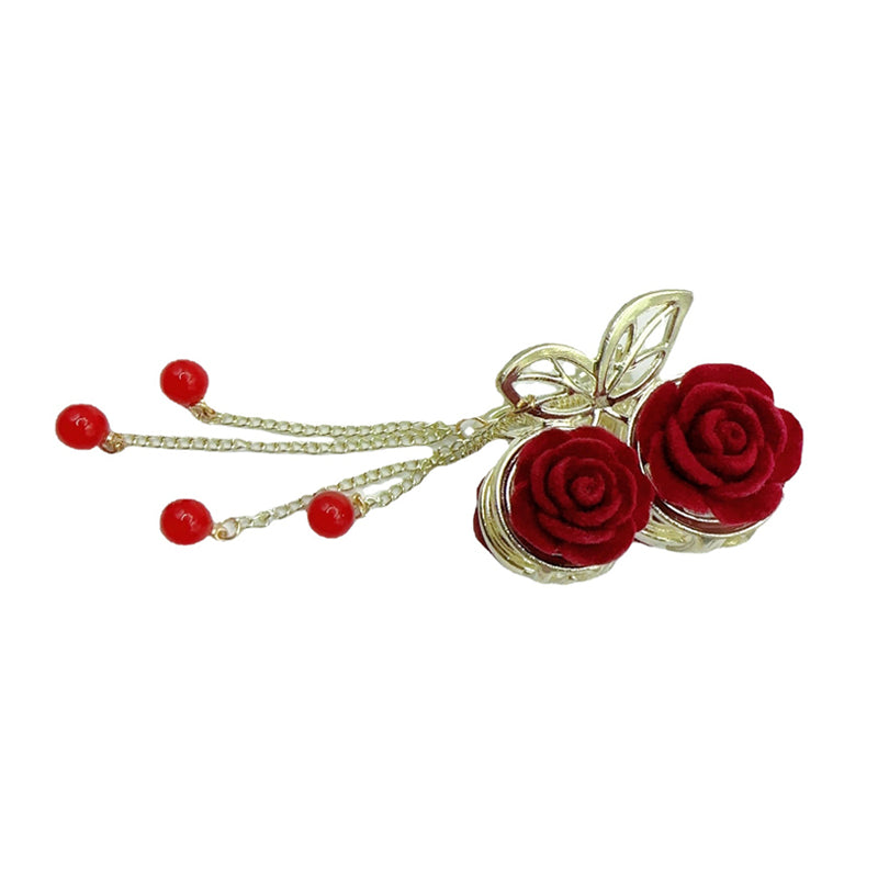 Metal Hair Barrette Tassel Hair Clip