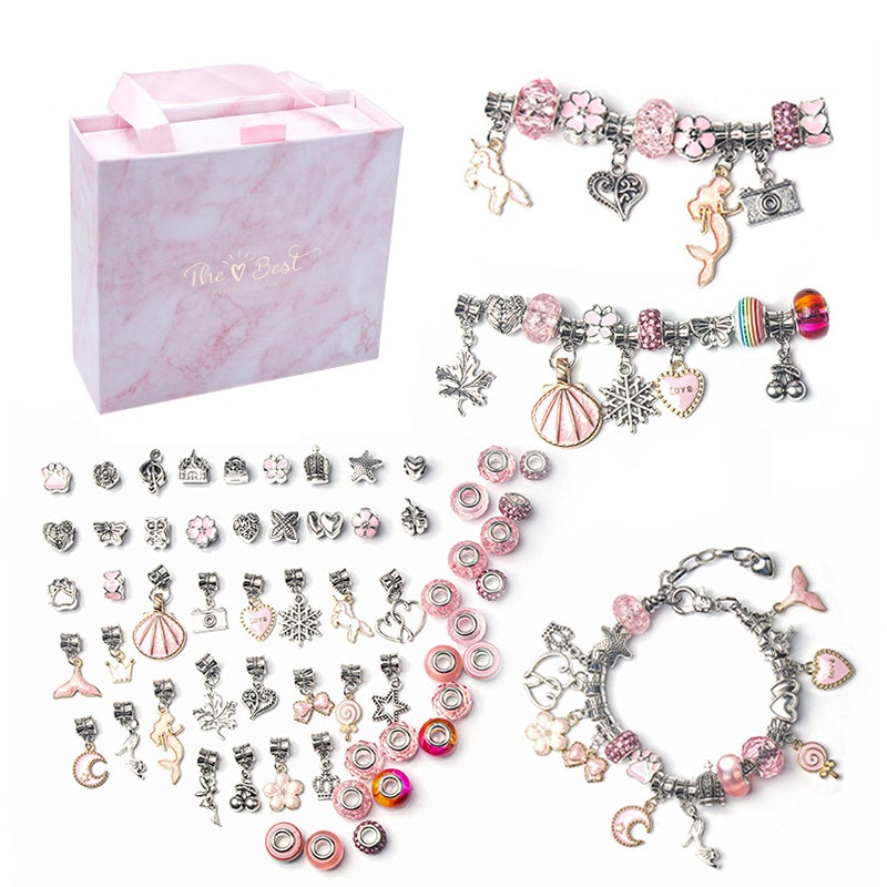 🔥2022 TOP 1 HOT SALE🔥 - Charm Bracelet Jewelry Making Kit