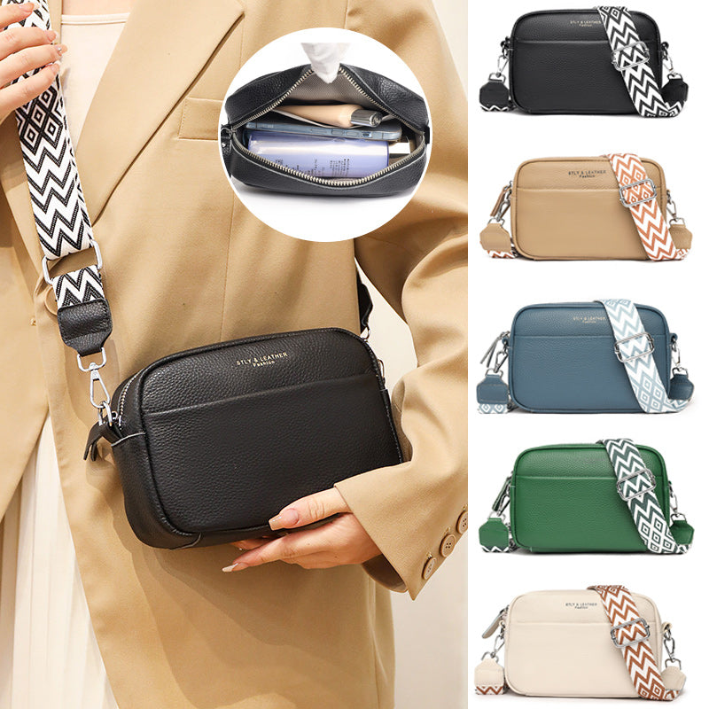 Trendy Leather Crossbody Bag for Women