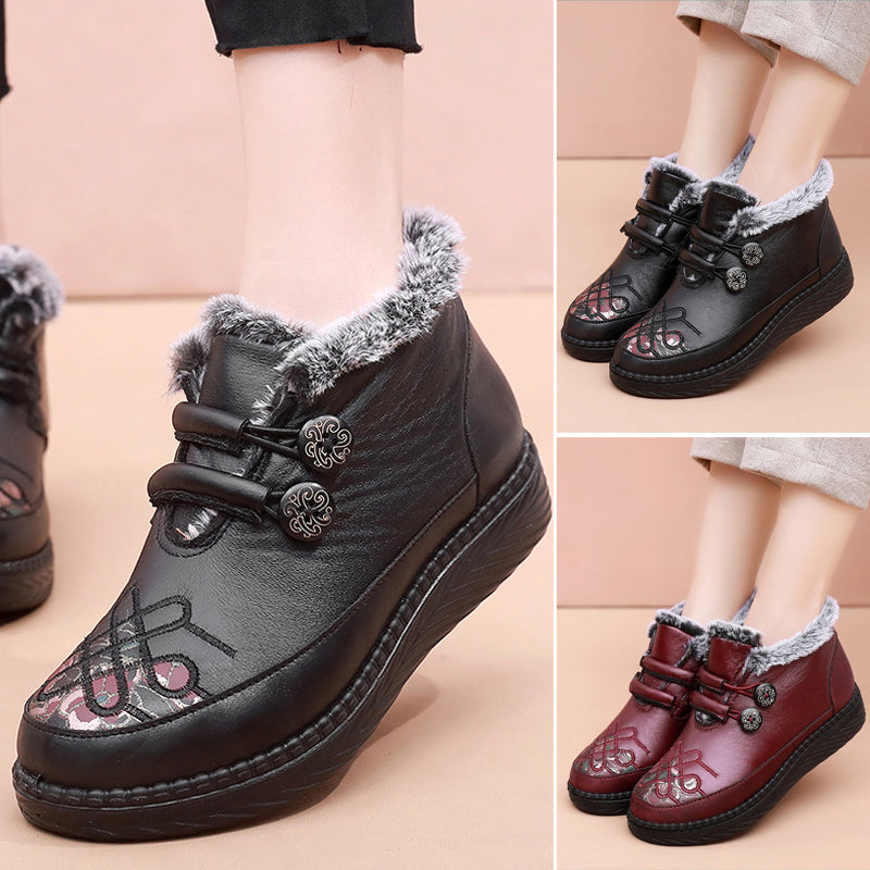 Women's Winter Waterproof Non-Slip Snow Boots