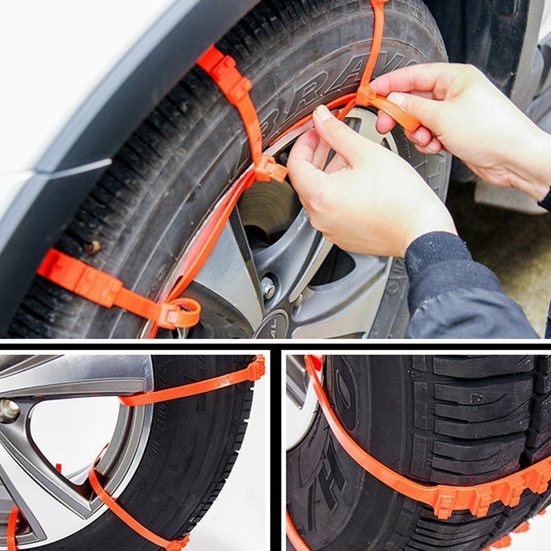 Anti-Skid Zip Tire Chain (10PCS)